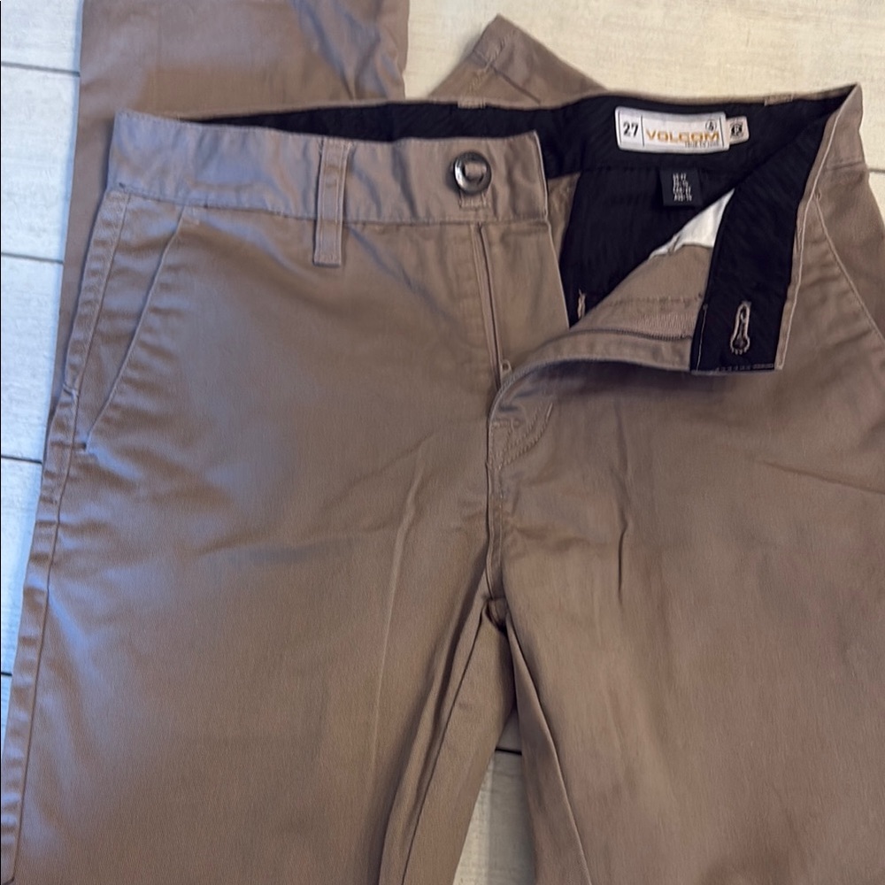 Volcom Tan Casual Chinos